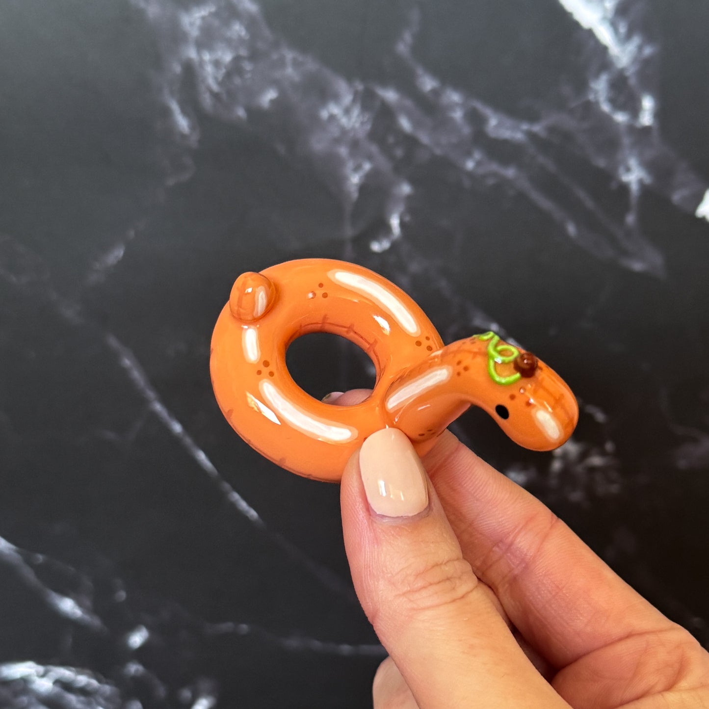 Pumpkin Dino Pool Floatie Ring Holder