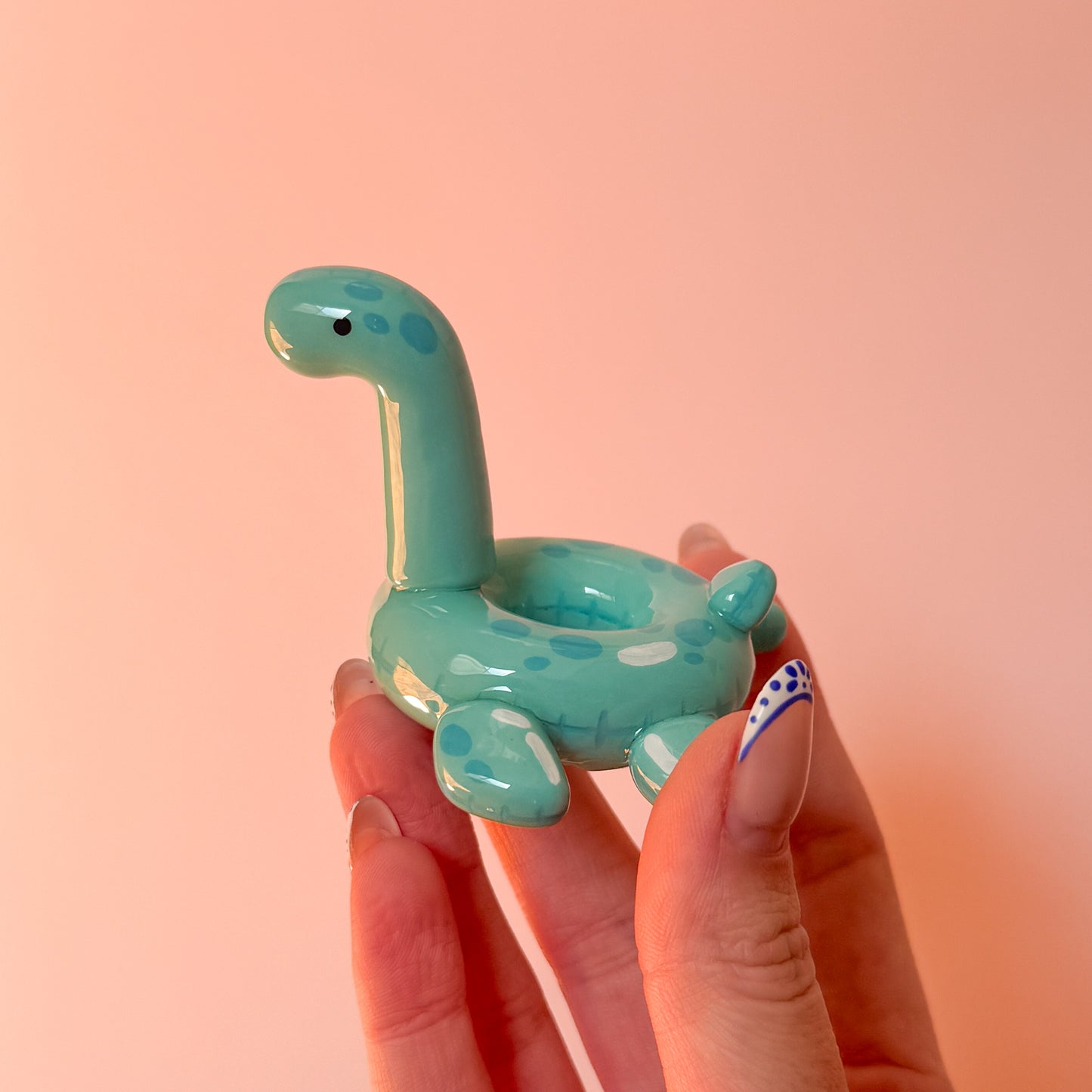 Nessie Pool Floatie Ring Holder