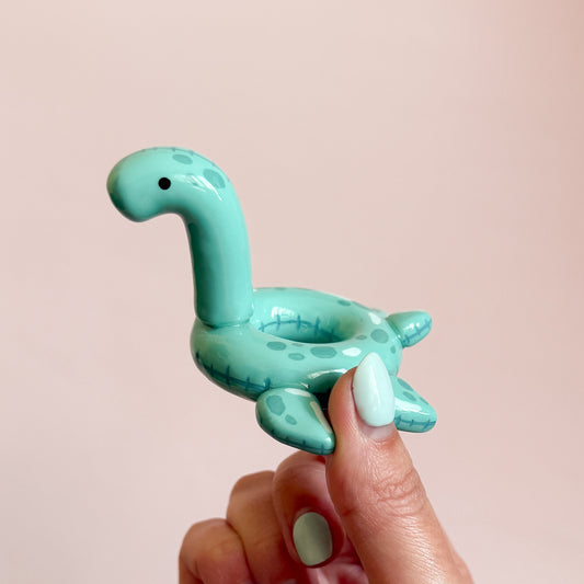 Nessie Pool Floatie Ring Holder