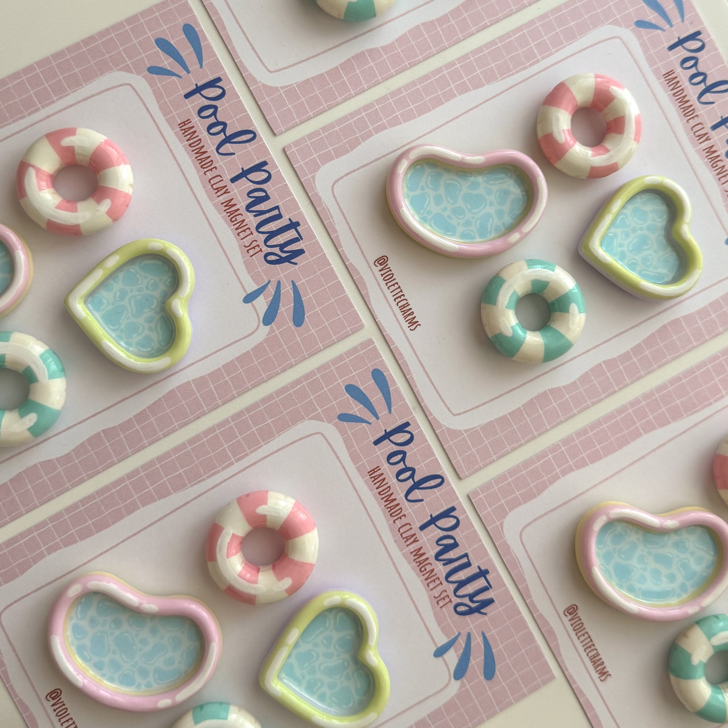 Clay Magnet Set