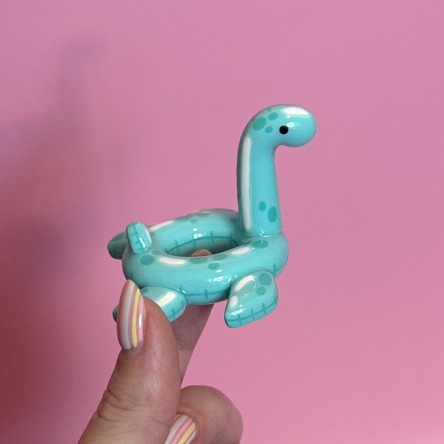 Nessie Pool Floatie Ring Holder